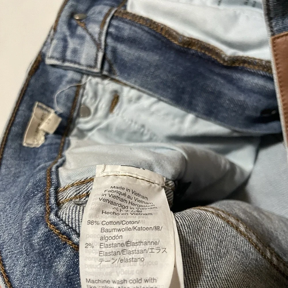 Madewell‎ Jeans Womens 28 X 26 Boot Cut Mid Rise Light Wash Stretch Cali Demi